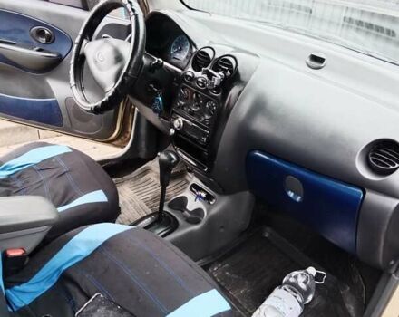 Бежевый Дэу Матиз, объемом двигателя 0.8 л и пробегом 186 тыс. км за 900 $, фото 6 на Automoto.ua