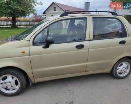 Бежевый Дэу Матиз, объемом двигателя 0.8 л и пробегом 154 тыс. км за 2300 $, фото 1 на Automoto.ua