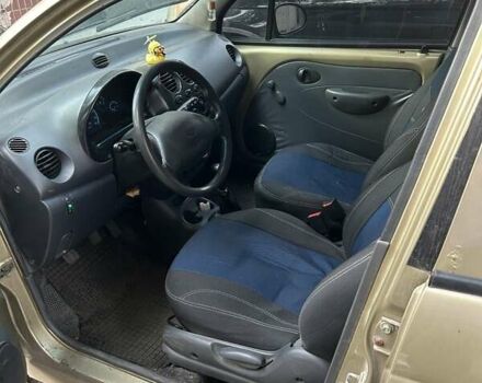 Бежевий Деу Матіз, об'ємом двигуна 0.8 л та пробігом 138 тис. км за 2300 $, фото 4 на Automoto.ua