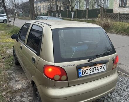 Бежевый Дэу Матиз, объемом двигателя 0.8 л и пробегом 150 тыс. км за 1500 $, фото 1 на Automoto.ua