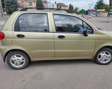 Бежевий Деу Матіз, об'ємом двигуна 0.8 л та пробігом 155 тис. км за 1700 $, фото 3 на Automoto.ua