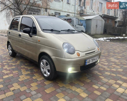 Бежевый Дэу Матиз, объемом двигателя 0.8 л и пробегом 129 тыс. км за 2850 $, фото 3 на Automoto.ua