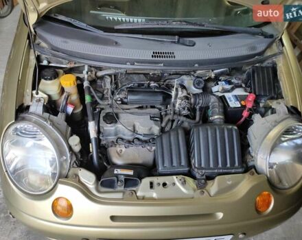 Бежевый Дэу Матиз, объемом двигателя 0.8 л и пробегом 154 тыс. км за 2300 $, фото 5 на Automoto.ua