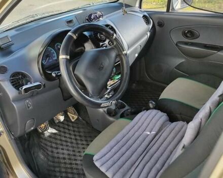 Бежевый Дэу Матиз, объемом двигателя 0.8 л и пробегом 154 тыс. км за 2300 $, фото 8 на Automoto.ua