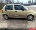 Бежевый Дэу Матиз, объемом двигателя 0.8 л и пробегом 137 тыс. км за 1500 $, фото 3 на Automoto.ua