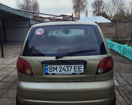 Бежевый Дэу Матиз, объемом двигателя 0.8 л и пробегом 185 тыс. км за 2500 $, фото 6 на Automoto.ua