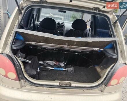 Бежевый Дэу Матиз, объемом двигателя 0.8 л и пробегом 186 тыс. км за 900 $, фото 9 на Automoto.ua