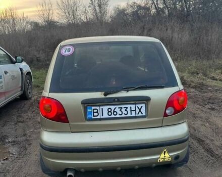 Бежевий Деу Матіз, об'ємом двигуна 0.8 л та пробігом 130 тис. км за 1650 $, фото 13 на Automoto.ua