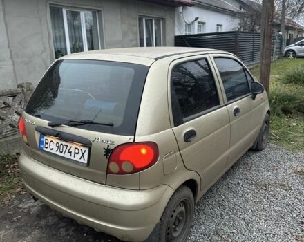 Бежевый Дэу Матиз, объемом двигателя 0.8 л и пробегом 150 тыс. км за 1500 $, фото 2 на Automoto.ua