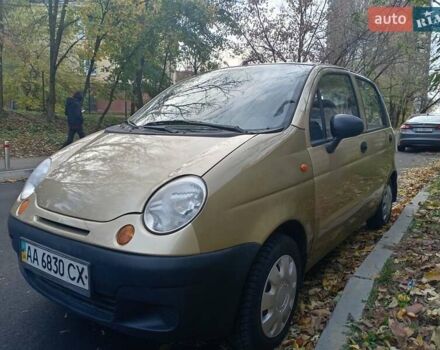 Бежевий Деу Матіз, об'ємом двигуна 0.8 л та пробігом 102 тис. км за 1650 $, фото 1 на Automoto.ua