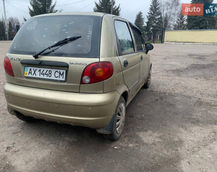 Бежевый Дэу Матиз, объемом двигателя 0.8 л и пробегом 137 тыс. км за 1500 $, фото 5 на Automoto.ua