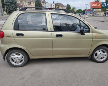 Бежевый Дэу Матиз, объемом двигателя 0.8 л и пробегом 154 тыс. км за 2300 $, фото 2 на Automoto.ua