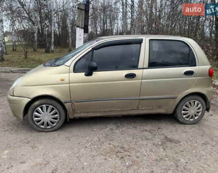 Бежевый Дэу Матиз, объемом двигателя 0.8 л и пробегом 137 тыс. км за 1500 $, фото 4 на Automoto.ua