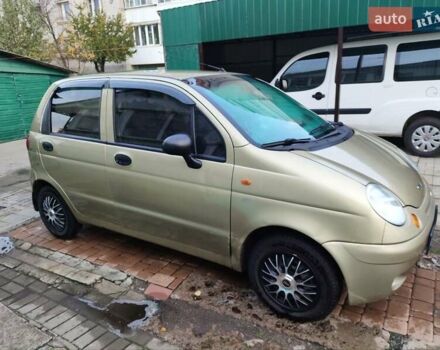 Бежевый Дэу Матиз, объемом двигателя 0.8 л и пробегом 185 тыс. км за 2500 $, фото 5 на Automoto.ua