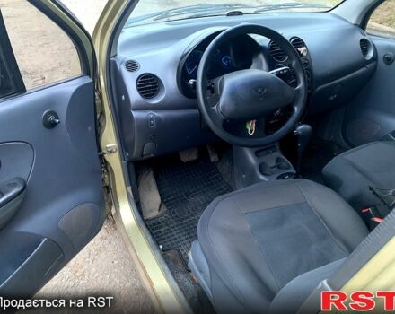 Бежевый Дэу Матиз, объемом двигателя 0.8 л и пробегом 137 тыс. км за 1500 $, фото 6 на Automoto.ua