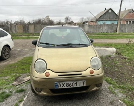 Бежевий Деу Матіз, об'ємом двигуна 0.8 л та пробігом 100 тис. км за 1300 $, фото 1 на Automoto.ua