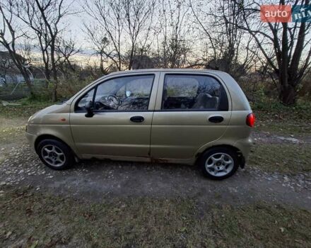 Бежевий Деу Матіз, об'ємом двигуна 0.8 л та пробігом 122 тис. км за 1300 $, фото 7 на Automoto.ua