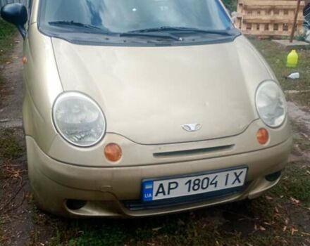 Бежевий Деу Матіз, об'ємом двигуна 0.8 л та пробігом 156 тис. км за 3133 $, фото 4 на Automoto.ua