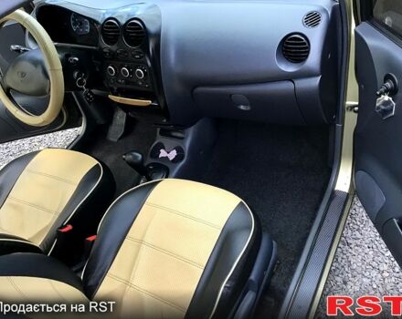 Бежевый Дэу Матиз, объемом двигателя 0.8 л и пробегом 99 тыс. км за 2800 $, фото 8 на Automoto.ua