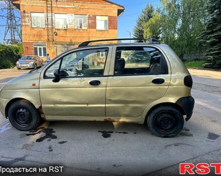 Бежевый Дэу Матиз, объемом двигателя 0.8 л и пробегом 200 тыс. км за 900 $, фото 4 на Automoto.ua