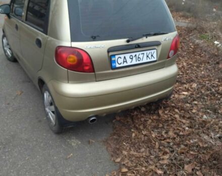 Бежевый Дэу Матиз, объемом двигателя 0.8 л и пробегом 118 тыс. км за 3400 $, фото 5 на Automoto.ua