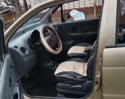 Бежевий Деу Матіз, об'ємом двигуна 0.8 л та пробігом 76 тис. км за 2800 $, фото 7 на Automoto.ua