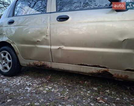 Бежевий Деу Матіз, об'ємом двигуна 0.8 л та пробігом 122 тис. км за 1300 $, фото 6 на Automoto.ua