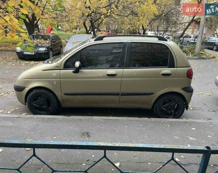 Бежевый Дэу Матиз, объемом двигателя 0.8 л и пробегом 100 тыс. км за 3200 $, фото 7 на Automoto.ua