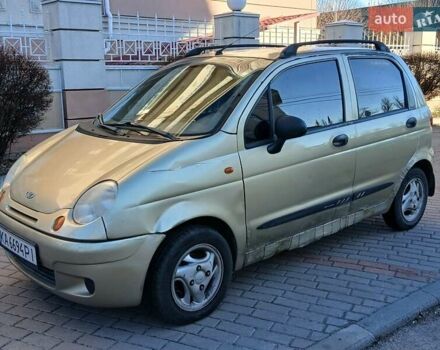Бежевий Деу Матіз, об'ємом двигуна 0.8 л та пробігом 69 тис. км за 1600 $, фото 2 на Automoto.ua