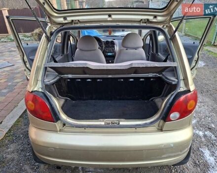 Бежевий Деу Матіз, об'ємом двигуна 0.8 л та пробігом 122 тис. км за 1300 $, фото 10 на Automoto.ua