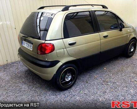 Бежевый Дэу Матиз, объемом двигателя 0.8 л и пробегом 99 тыс. км за 2800 $, фото 3 на Automoto.ua