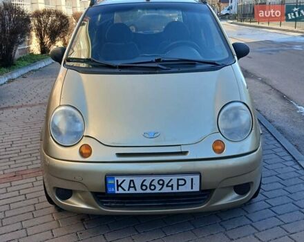 Бежевий Деу Матіз, об'ємом двигуна 0.8 л та пробігом 69 тис. км за 1600 $, фото 1 на Automoto.ua