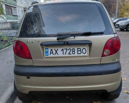 Бежевый Дэу Матиз, объемом двигателя 0.8 л и пробегом 100 тыс. км за 3200 $, фото 8 на Automoto.ua