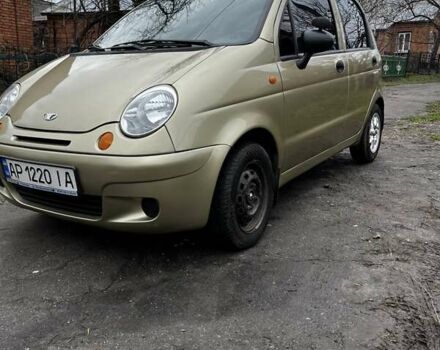 Бежевый Дэу Матиз, объемом двигателя 0.8 л и пробегом 115 тыс. км за 2600 $, фото 1 на Automoto.ua