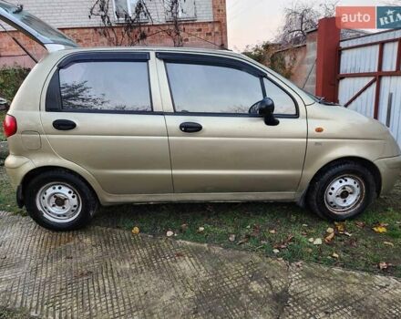 Бежевий Деу Матіз, об'ємом двигуна 0.8 л та пробігом 159 тис. км за 2800 $, фото 1 на Automoto.ua