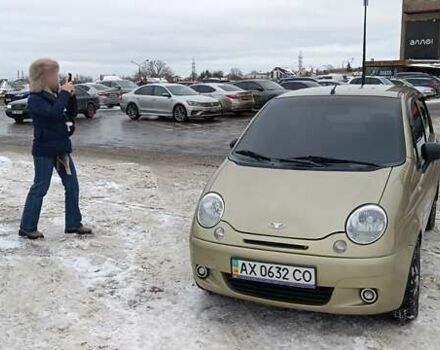 Бежевий Деу Матіз, об'ємом двигуна 0.8 л та пробігом 58 тис. км за 3400 $, фото 1 на Automoto.ua