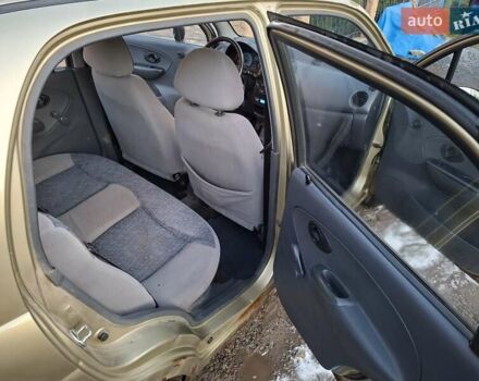 Бежевий Деу Матіз, об'ємом двигуна 0.8 л та пробігом 122 тис. км за 1300 $, фото 13 на Automoto.ua