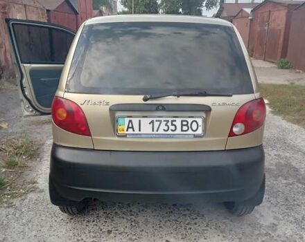 Бежевий Деу Матіз, об'ємом двигуна 0.8 л та пробігом 156 тис. км за 2500 $, фото 3 на Automoto.ua