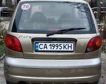 Бежевий Деу Матіз, об'ємом двигуна 0.8 л та пробігом 76 тис. км за 2800 $, фото 3 на Automoto.ua