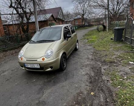 Бежевый Дэу Матиз, объемом двигателя 0.8 л и пробегом 115 тыс. км за 2600 $, фото 21 на Automoto.ua