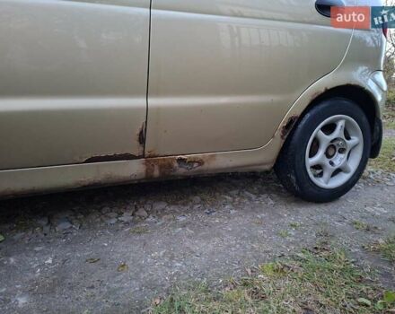 Бежевий Деу Матіз, об'ємом двигуна 0.8 л та пробігом 122 тис. км за 1300 $, фото 4 на Automoto.ua
