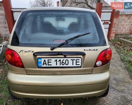 Бежевий Деу Матіз, об'ємом двигуна 0.8 л та пробігом 159 тис. км за 2800 $, фото 3 на Automoto.ua
