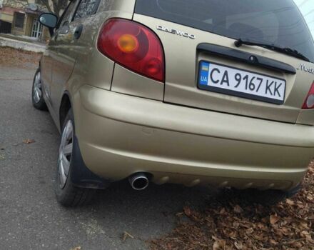 Бежевый Дэу Матиз, объемом двигателя 0.8 л и пробегом 118 тыс. км за 3400 $, фото 4 на Automoto.ua