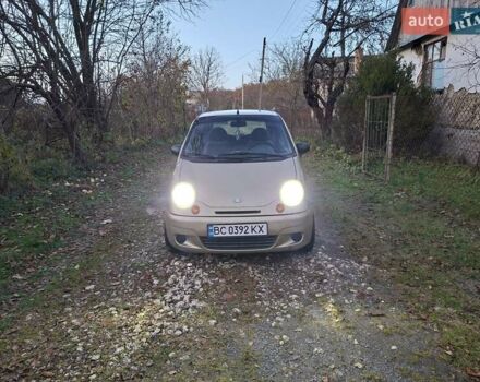 Бежевий Деу Матіз, об'ємом двигуна 0.8 л та пробігом 122 тис. км за 1300 $, фото 1 на Automoto.ua