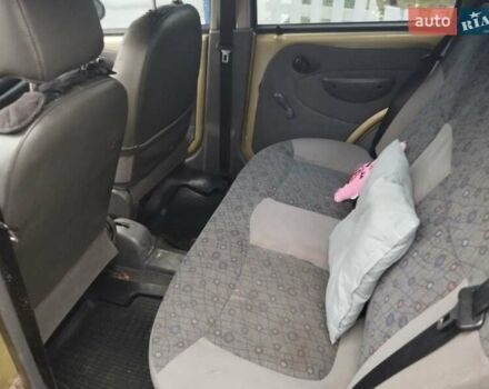 Бежевый Дэу Матиз, объемом двигателя 0.8 л и пробегом 234 тыс. км за 1200 $, фото 3 на Automoto.ua