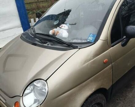 Бежевый Дэу Матиз, объемом двигателя 0.8 л и пробегом 234 тыс. км за 1200 $, фото 5 на Automoto.ua