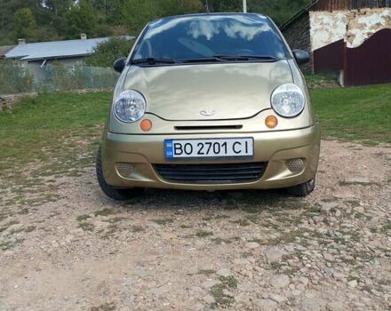 Бежевый Дэу Матиз, объемом двигателя 0.8 л и пробегом 57 тыс. км за 2150 $, фото 4 на Automoto.ua