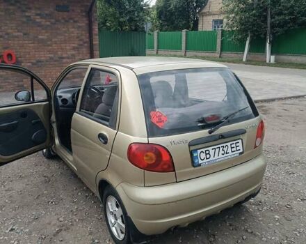 Бежевий Деу Матіз, об'ємом двигуна 0.8 л та пробігом 133 тис. км за 2000 $, фото 6 на Automoto.ua