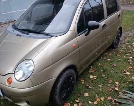 Бежевый Дэу Матиз, объемом двигателя 0.8 л и пробегом 97 тыс. км за 3300 $, фото 9 на Automoto.ua