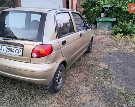 Бежевий Деу Матіз, об'ємом двигуна 0.8 л та пробігом 220 тис. км за 1700 $, фото 9 на Automoto.ua